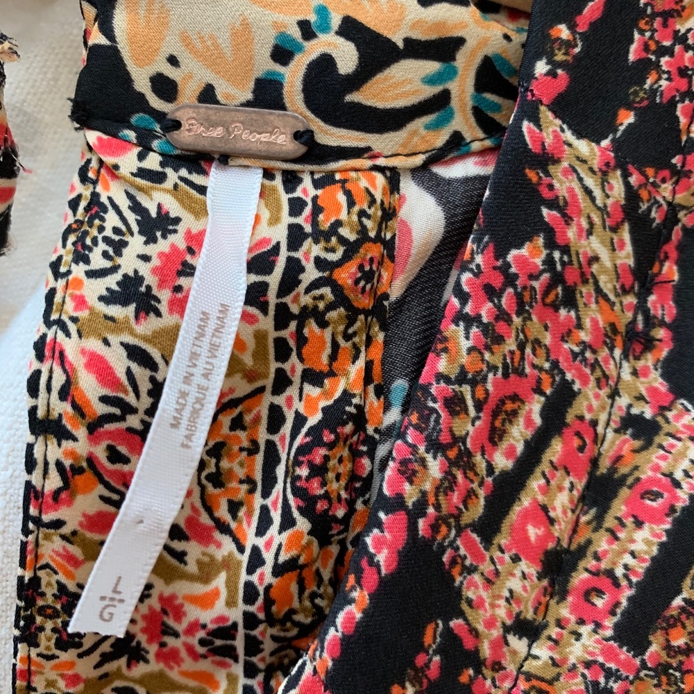 FP Movement by Free People Black Floral Boho Tunic Dress - Picture 4 of 4